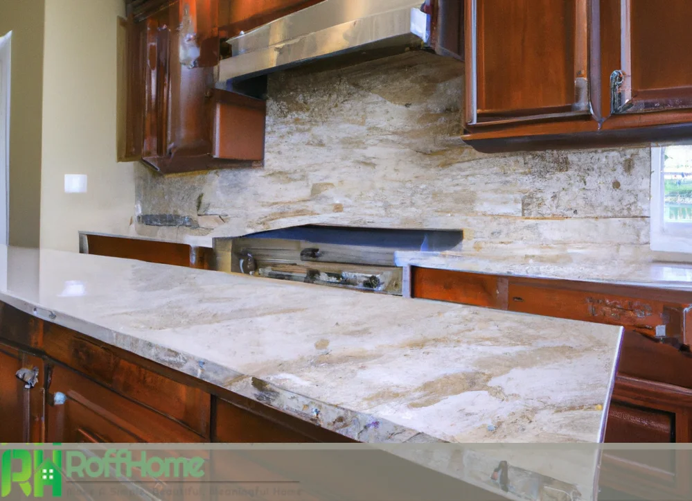 slab backsplash