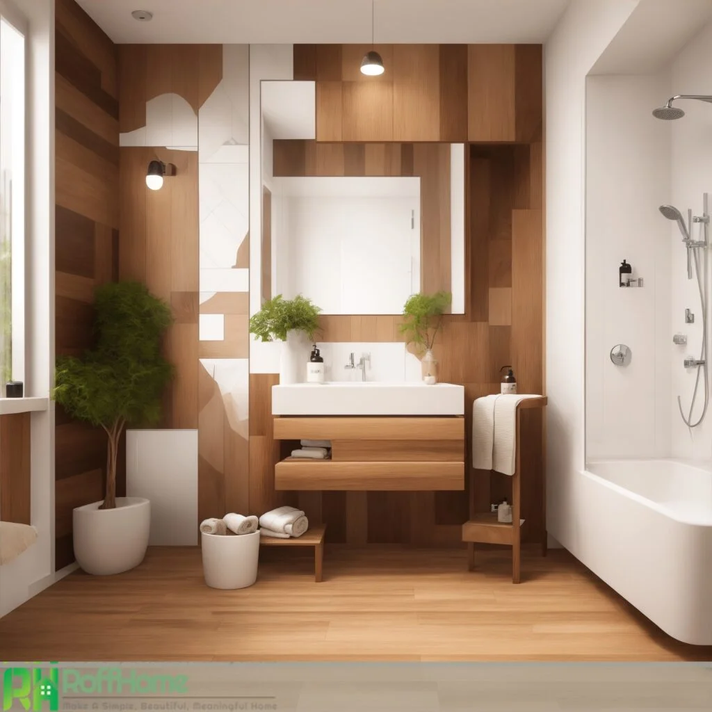 Natural Elegance: Bathroom Wood Tile Ideas for Modern Sophistication