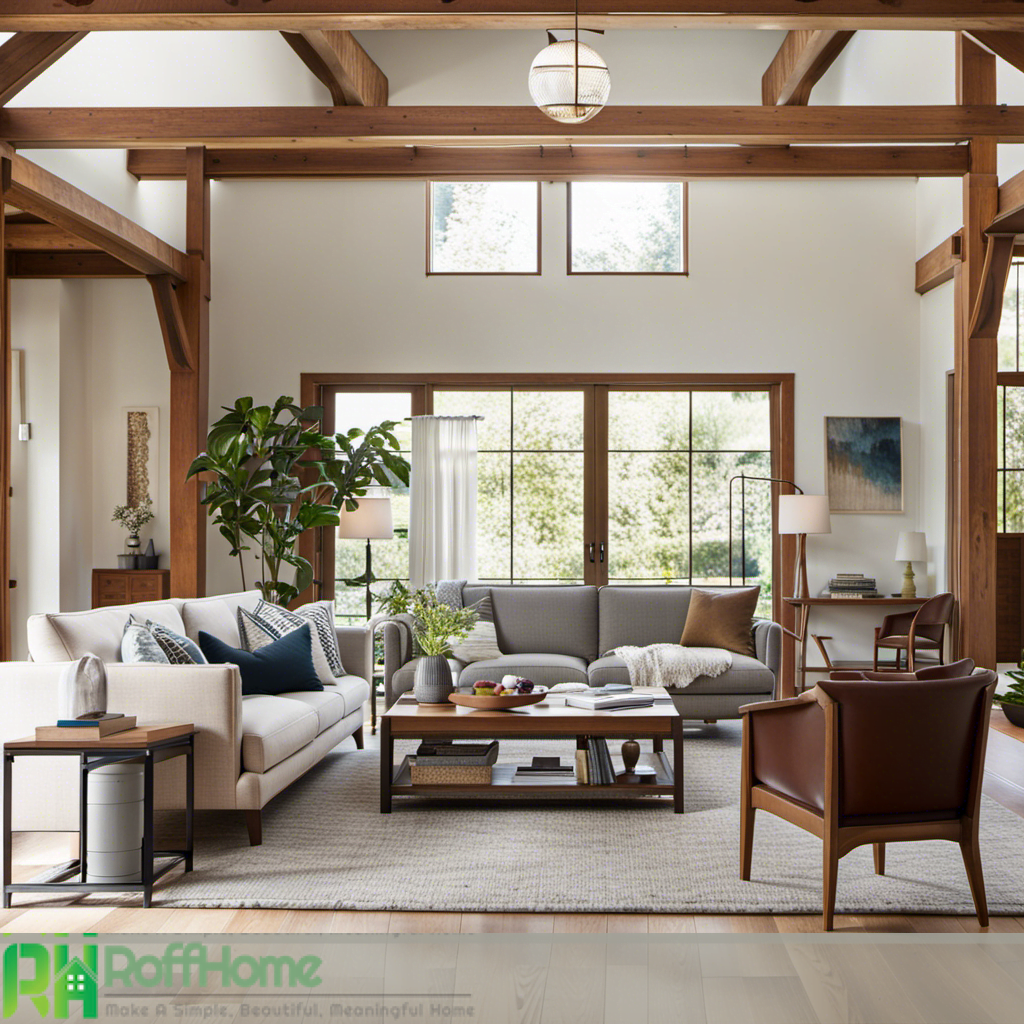 craftsman-style living room